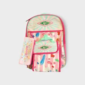 Harry Potter - Honeydukes Backpack 5pc Pink Set