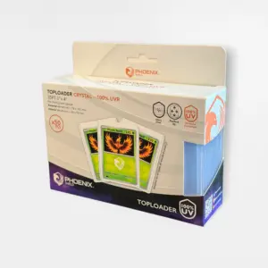 Phoenix Shield Toploader Crystal clear x50pcs