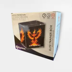 Phoenix Shield Acrylic Protection ETB Box With Lid