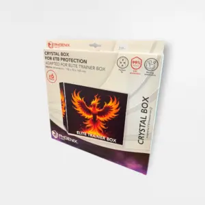 Phoenix Shield Crystal Box For ETB Protection x6Pack
