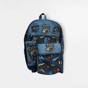 Harry Potter - Hogwarts 5pc Blue Backpack