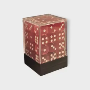 Terninger - 36 stk D6 - Rosa