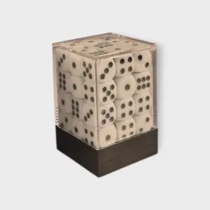 Terninger - 36 stk D6 - Hvit