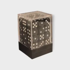 Terninger - 36 stk D6 - Sort